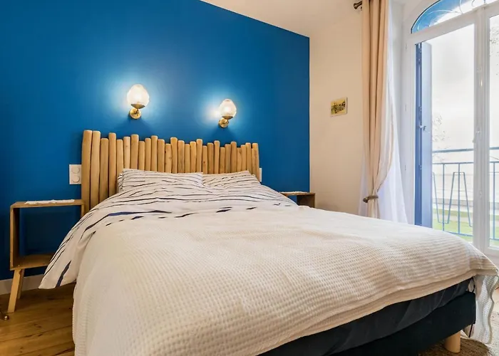 Villa Face A La Mer Avec Terrasse Privative, Confort Moderne, Wi-Fi Gratuit A Saint-Nazaire - Fr-1-306-1260
